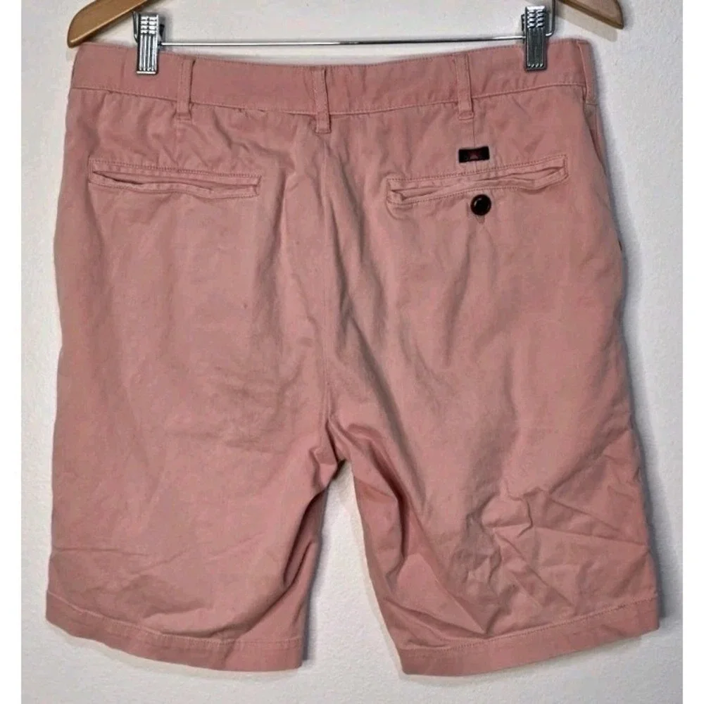 Faherty Men 32 Salmon Pink‎ Chino Shorts Casual Golf Summer Beach Outdoor